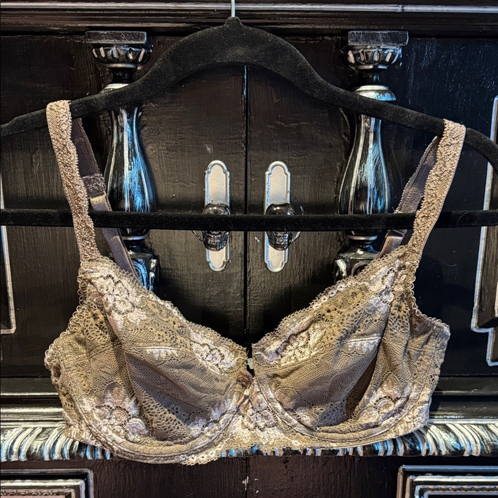 Soma Sexy Lace Underwire Bra in Mocha 36C NWOT